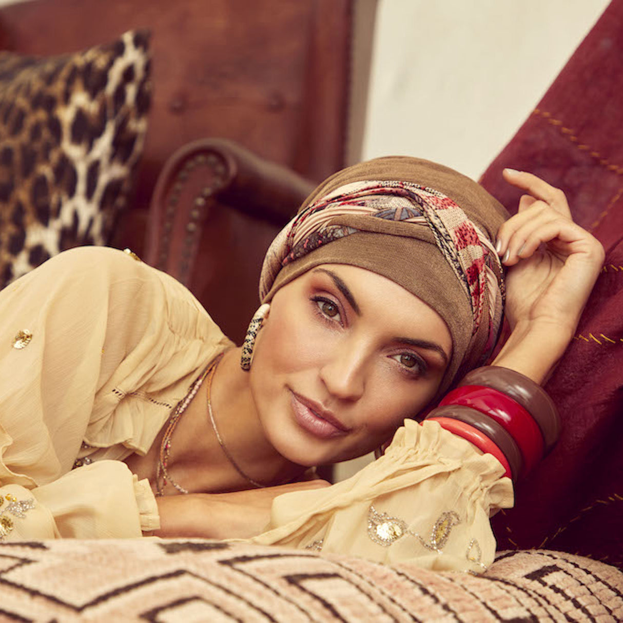 Scarlett Boho Turban Set 3032