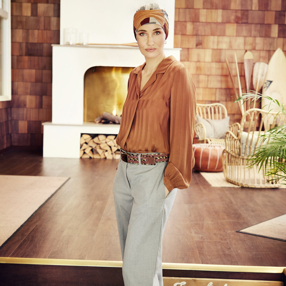 Amia Printed Turban 1529