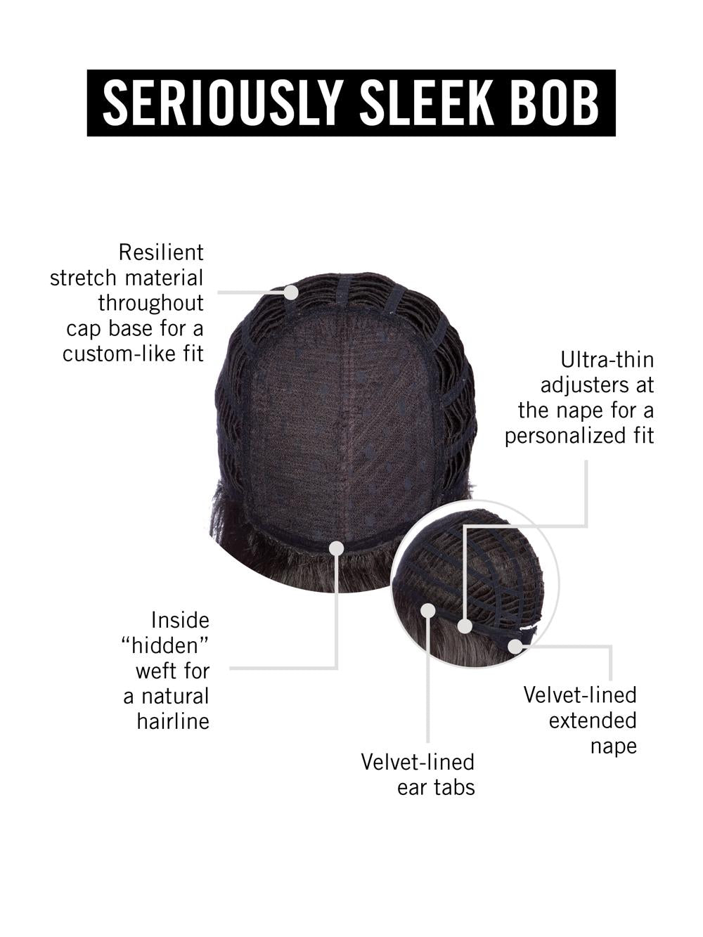 Seriously Sleek Bob Wig