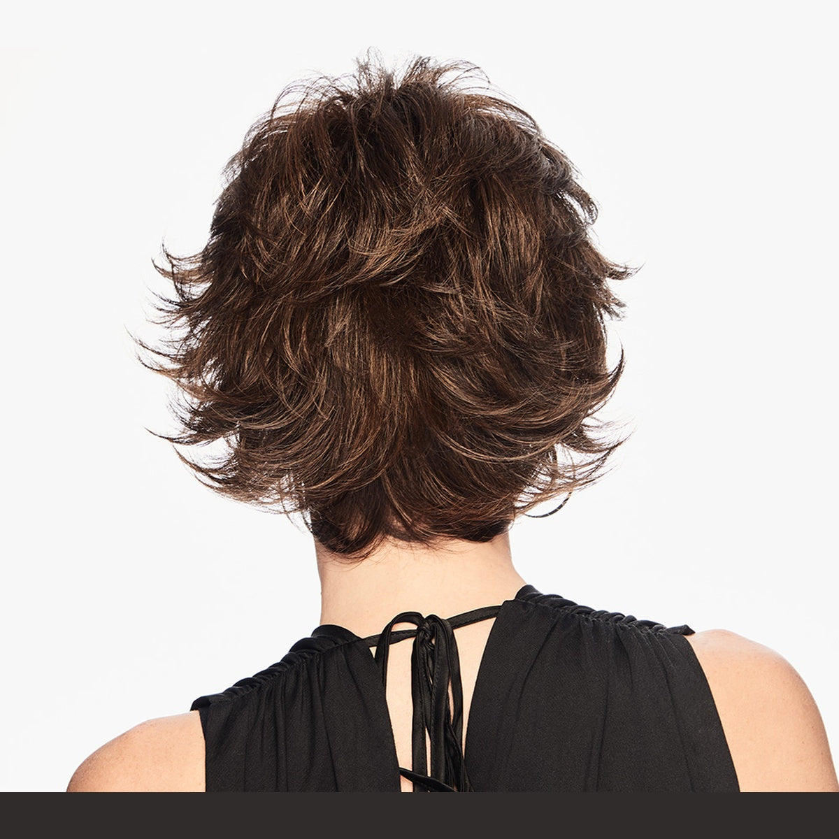 Textured Flip Wig