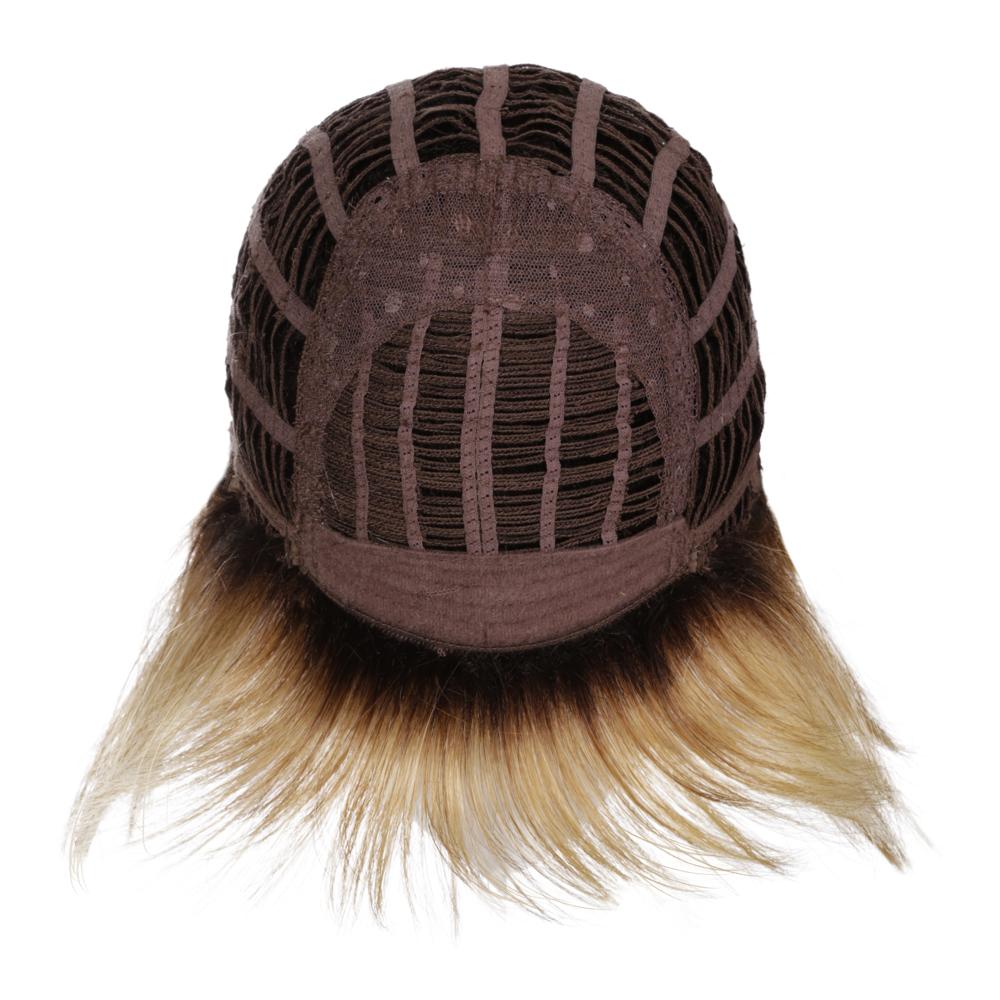 Textured Fringe Bob Wig