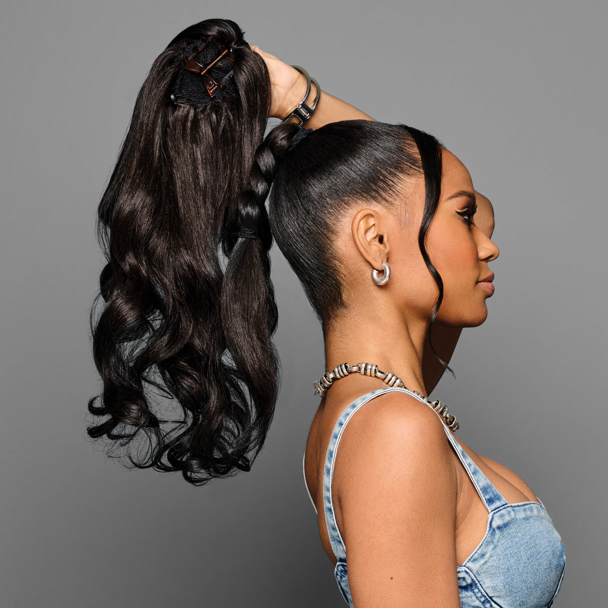 21IN Lux Curls Pony