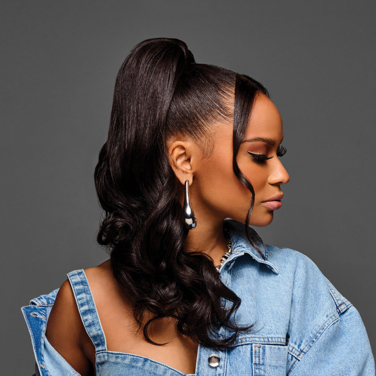 21IN Lux Curls Pony
