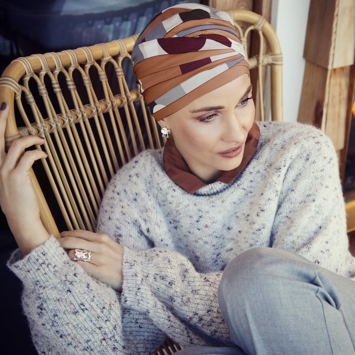 Shanti Printed Turban