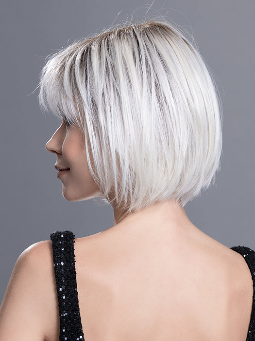 SING by ELLEN WILLE in PLATIN BLONDE ROOTED 61.101.1001 | Pure White, Pearl Platinum, and Winter White with Shaded Roots