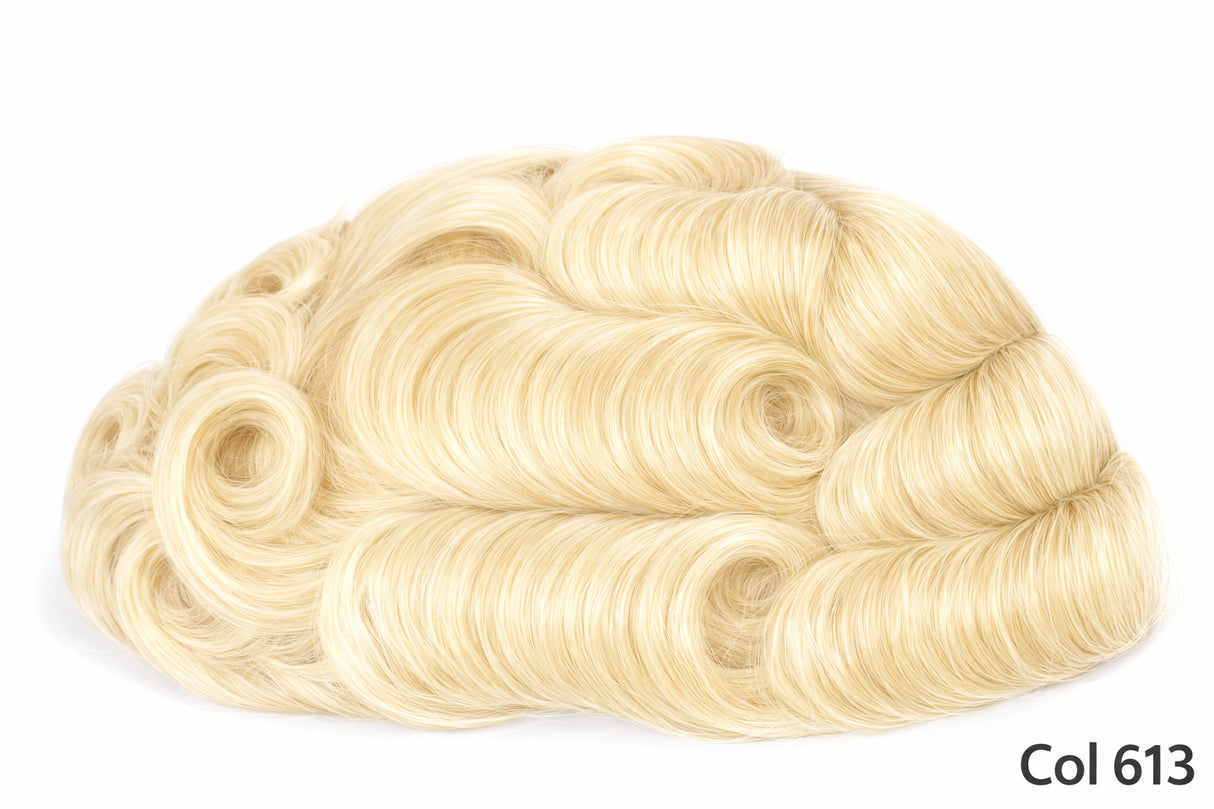 Toupees/Hairpiece, WNE-301, Mono in Center with Poly Coating around. Size( 6"x8")