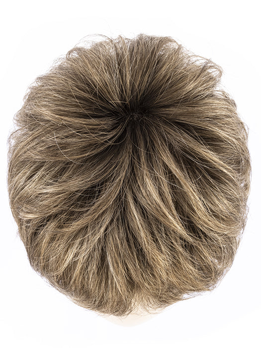 DARK SAND SHADED 12.24.20 | Dark ash blonde with medium ash blonde and light brown blend with dark shaded roots