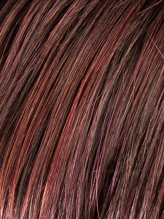 AUBERGINE MIX 133.131.2 | Red Violet and Deep Wine Red with Black/Dark Brown Blend