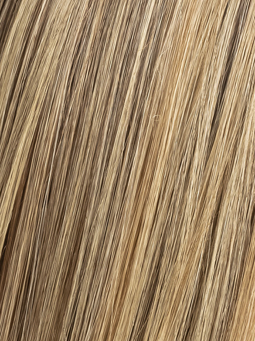 LIGHT BERNSTEIN ROOTED 12.26.27 |  Lightest Brown, Light Golden Blonde, and Dark Strawberry Blonde Blend with Shaded Roots