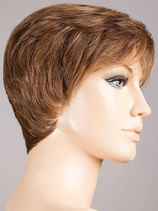 MOCCA ROOTED 830.27.12 | Medium Brown Blended with Light Auburn and Dark Strawberry Blonde with Lightest Brown Blend and Shaded Roots