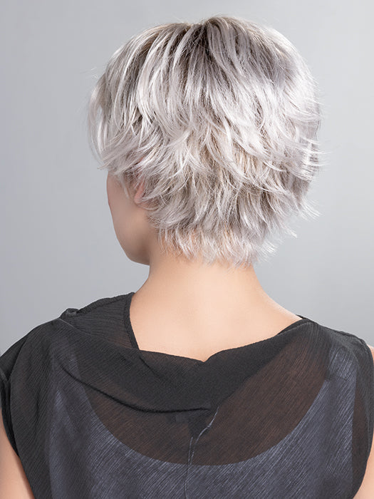 GILDA by ELLEN WILLE in ICE BLONDE SHADED 60.1001.16 | Pearl White and Winter White with Medium Blonde and Shaded Roots