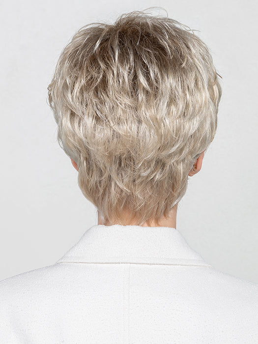 LINA by ELLEN WILLE in BAHAMA BEIGE SHADED 24.25.26 | Lightest Ash Blonde and Lightest/Light Golden Blonde Blend with Shaded Roots