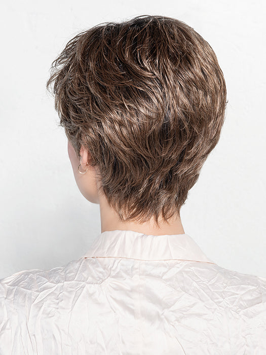 MODENA by ELLEN WILLE in TEAK BROWN SHADED 830.12 | Medium Brown Blended with Light Auburn and Lightest Brown Blend with Shaded Roots