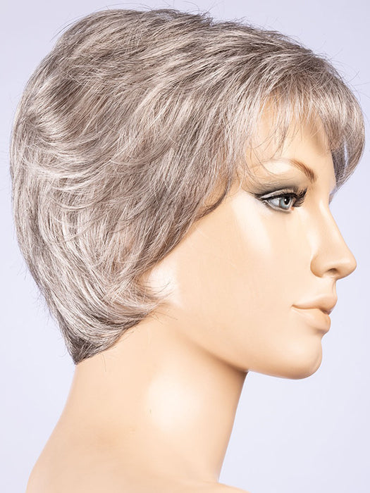 DARK SNOW MIX 56.48.58 | Lightest Brown with Black/Dark Brown and Grey Blend