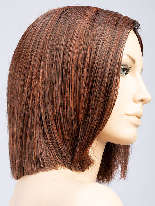 AUBURN ROOTED 33.130.4 | Dark Auburn, Deep Copper Brown, and Darkest Brown with Dark Shaded Roots