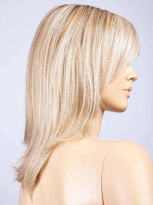 LIGHT-CHAMPAGNE-SHADED 101.23.20 | Lightest Neutral Blonde with Light Blonde and Silver White blend with light shaded roots
