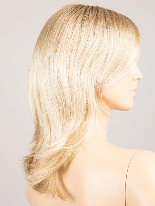 CHAMPAGNE ROOTED 22.25.20 | Light Neutral Blonde, Lightest Golden Blonde, and Light Strawberry Blonde Blend with Shaded Roots