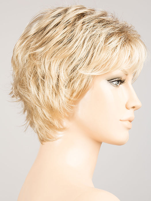 SANDY BLONDE ROOTED 22.26.14 | Light Neutral Blonde and Light Golden Blonde with Medium Ash Blonde Blend and Shaded Roots