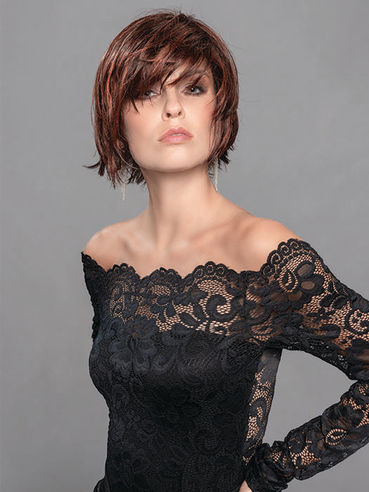 ECHO by ELLEN WILLE in HOT CHILLI MIX 130.33.4 | Deep Copper Brown and Dark Auburn and Darkest Brown Blend