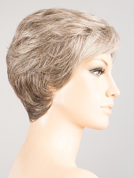 DARK SNOW MIX 56.58.38 | Lightest Brown with Black/Dark Brown and Light Brown with Grey Blend