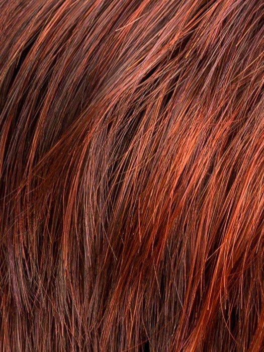 HOT FLAME MIX - 132.133 | Bright Cherry Red and Dark Burgundy mix