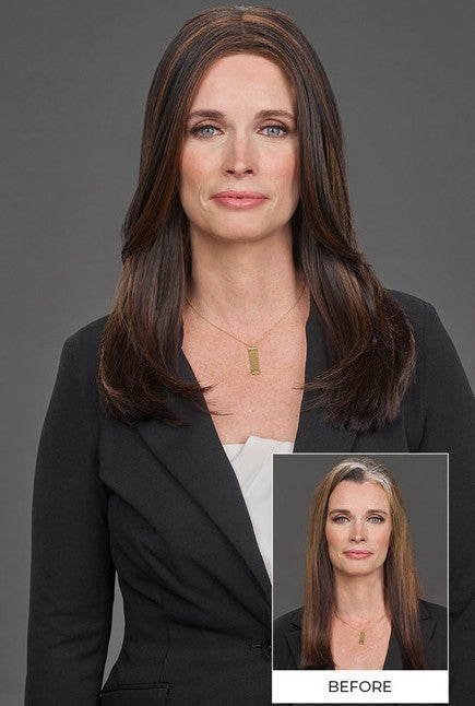 Top Trend Lace HD Straight 18"