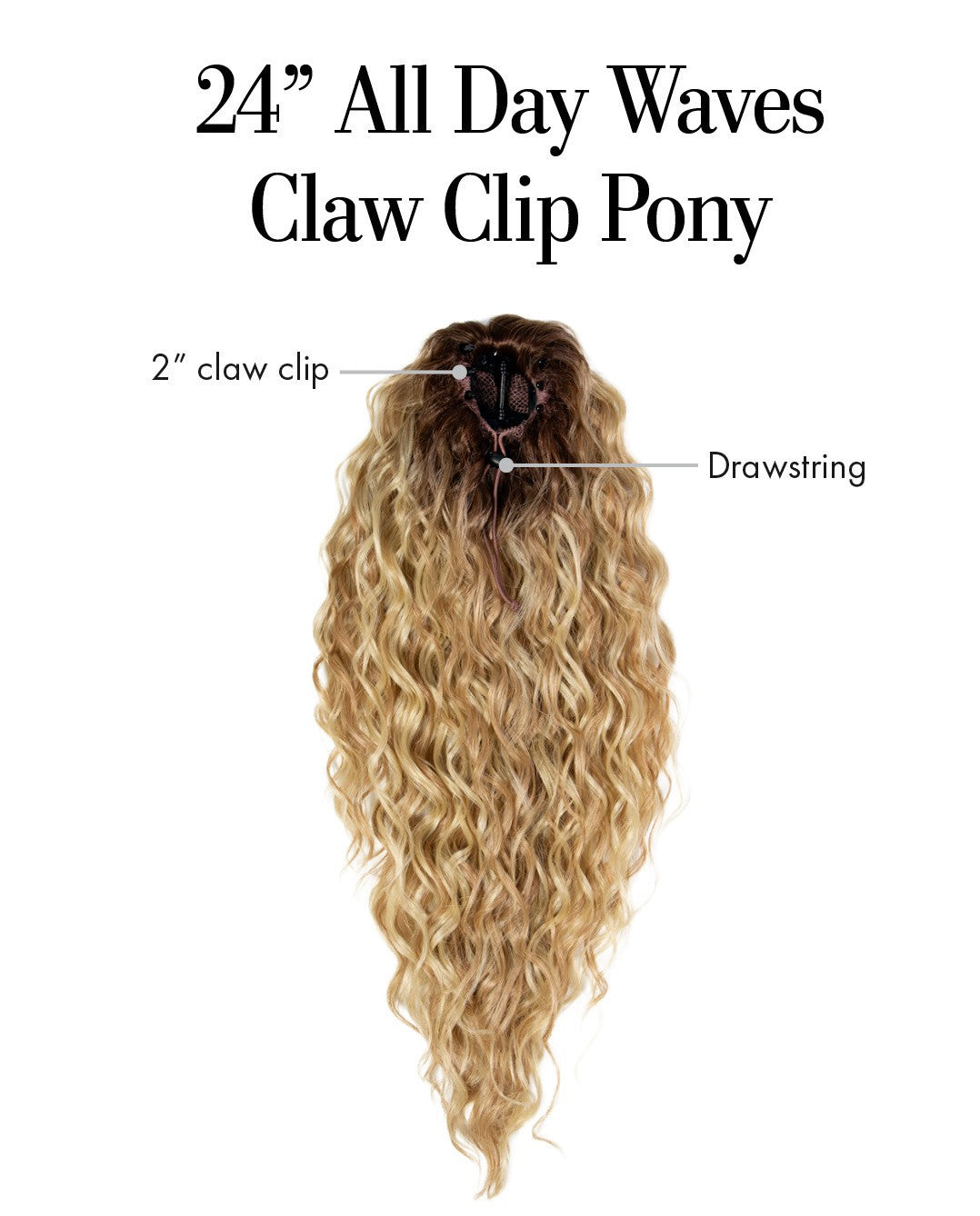 24IN Allday Waves Pony
