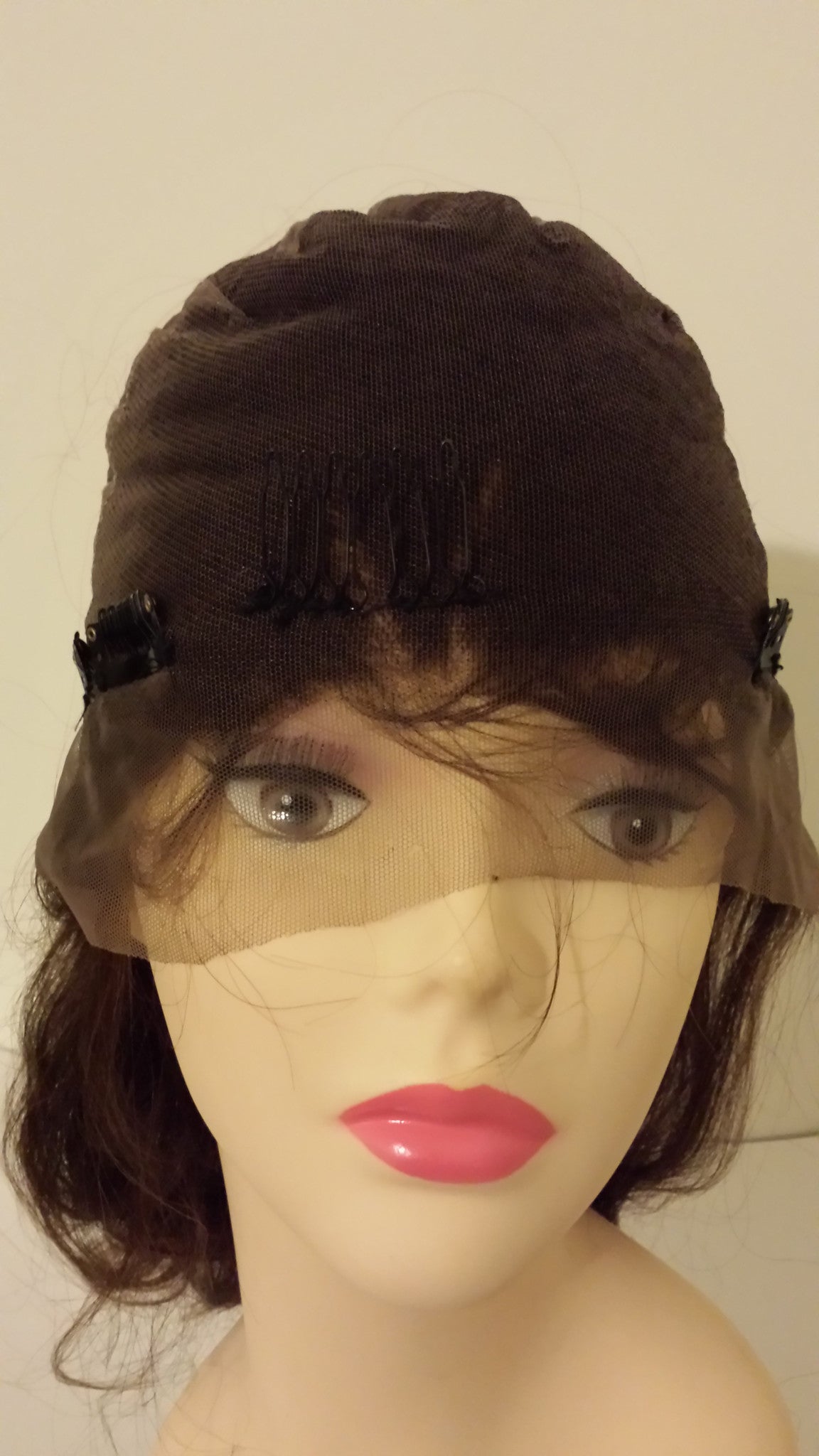 Full (Swiss) Lace Wig BodyWave Medium Brown ( 4 ), 18" Inches