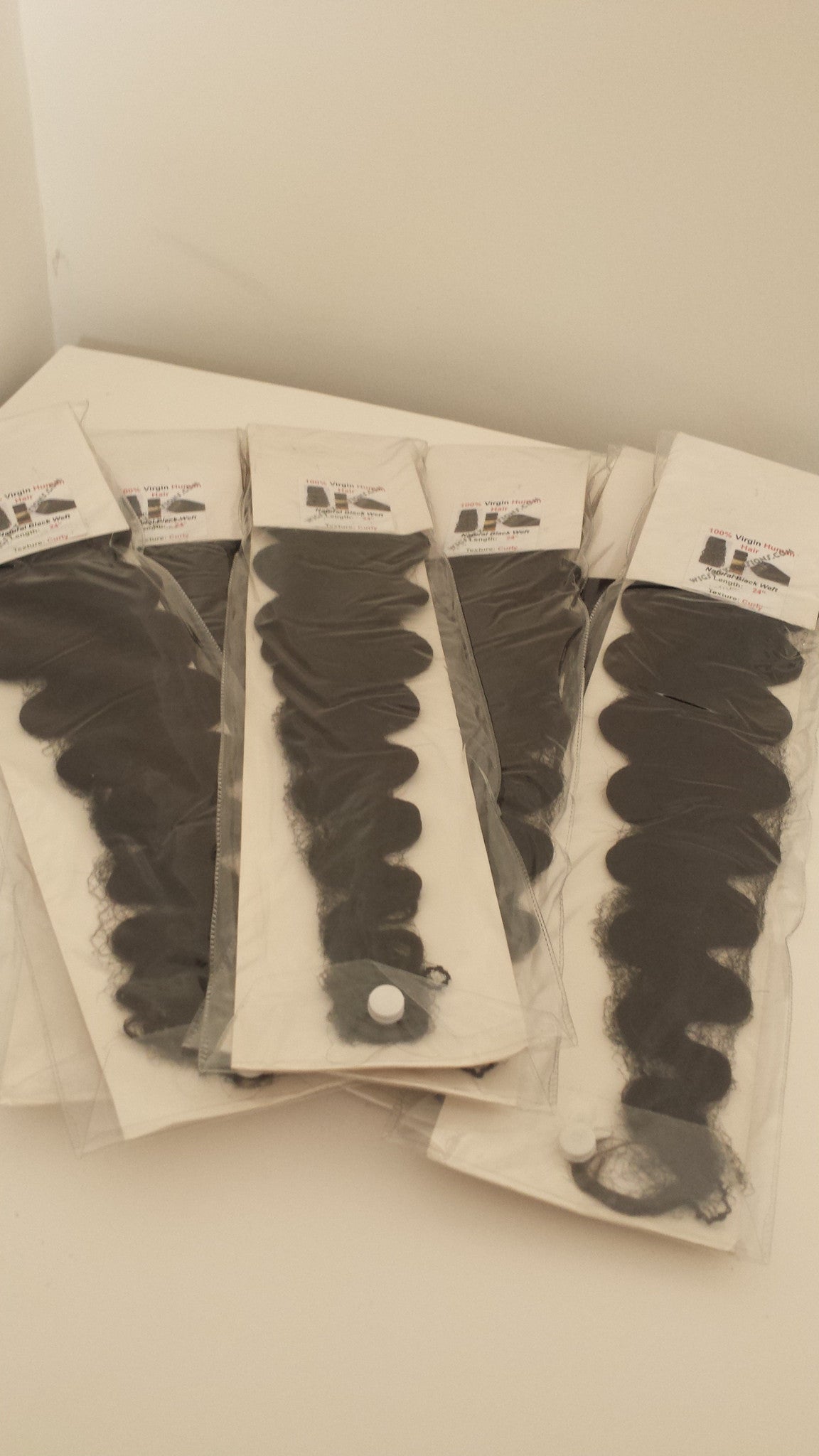 Machine Weft Virgin Hair Curly ( DeepCurl )