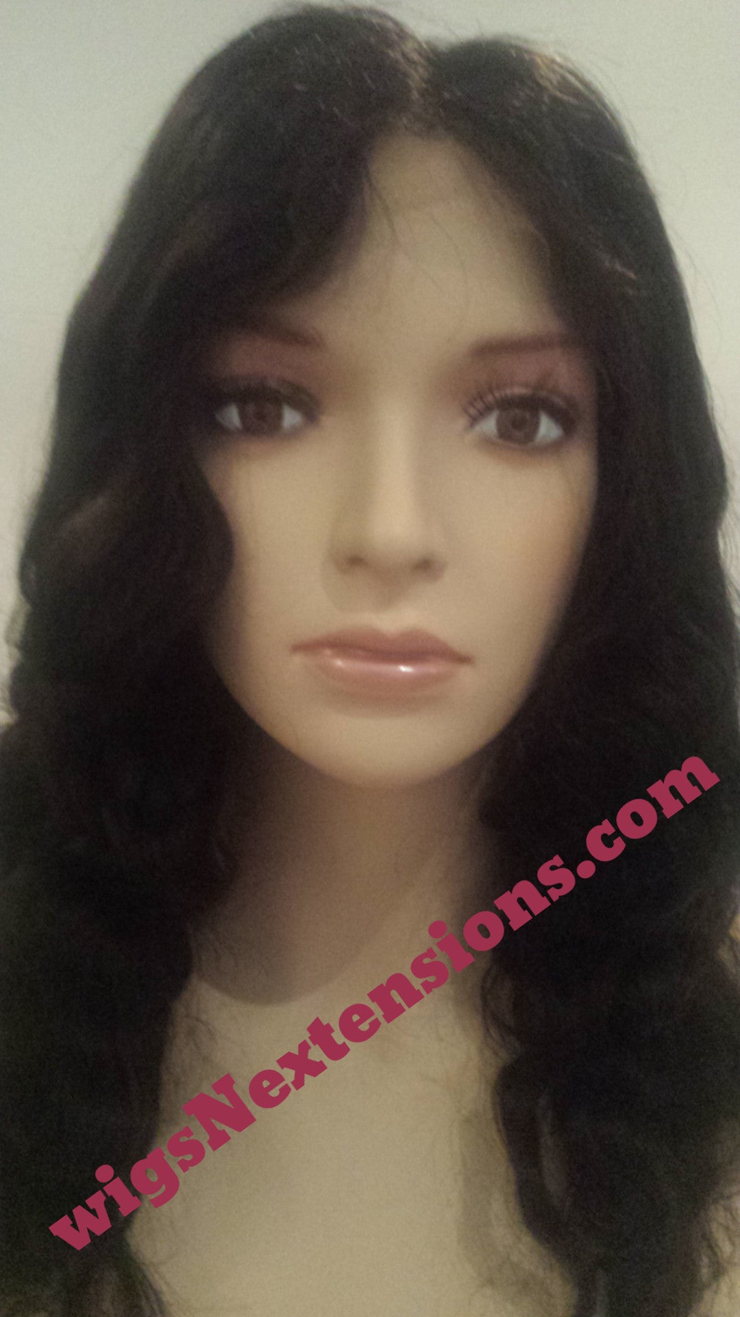 Full (Swiss) Lace Wig Curly  Natural Black ( 1B )