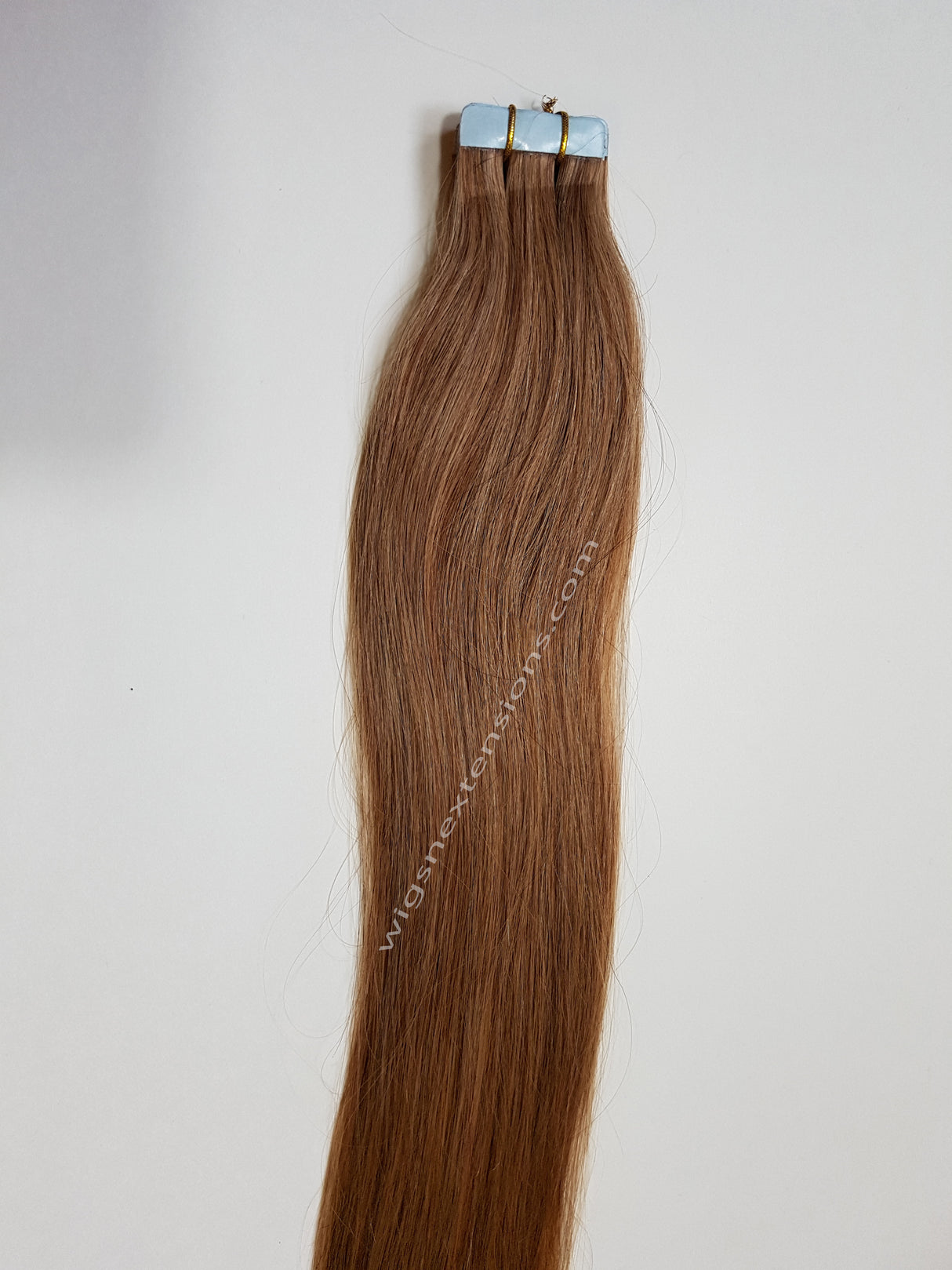 Tape In Remy Human  Hair Extensions Grade 8A  Colour # 10  Light Caramel