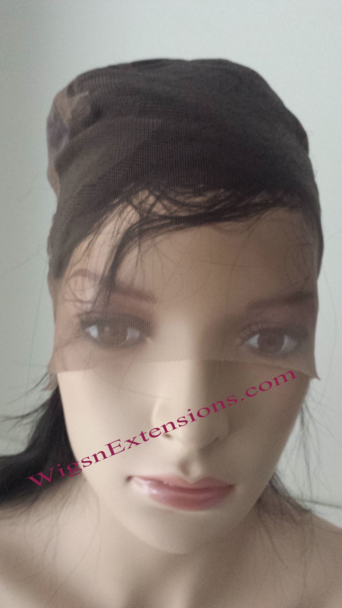 Full (Swiss) Lace Wig Curly  Natural Black ( 1B )