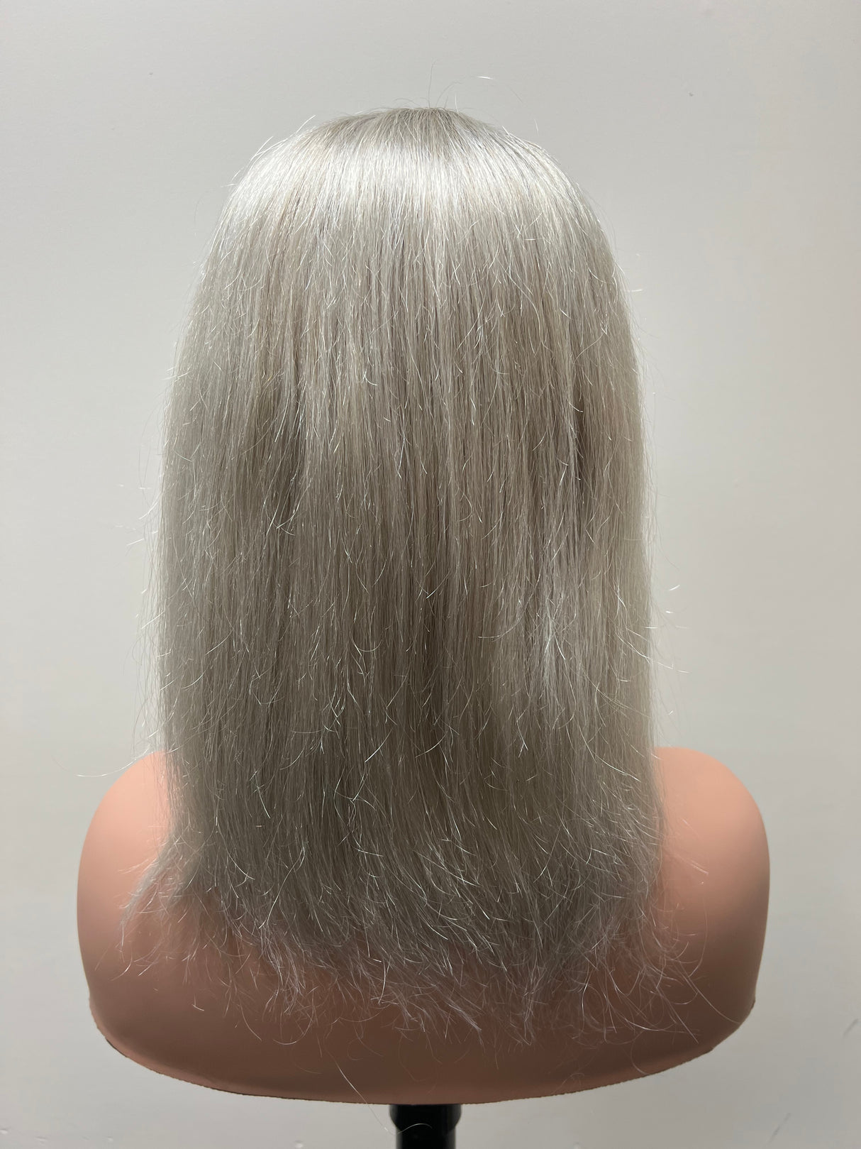 Lace Front (swiss) Lace Wig straight hair 14 inches medium head size GLUE LESS