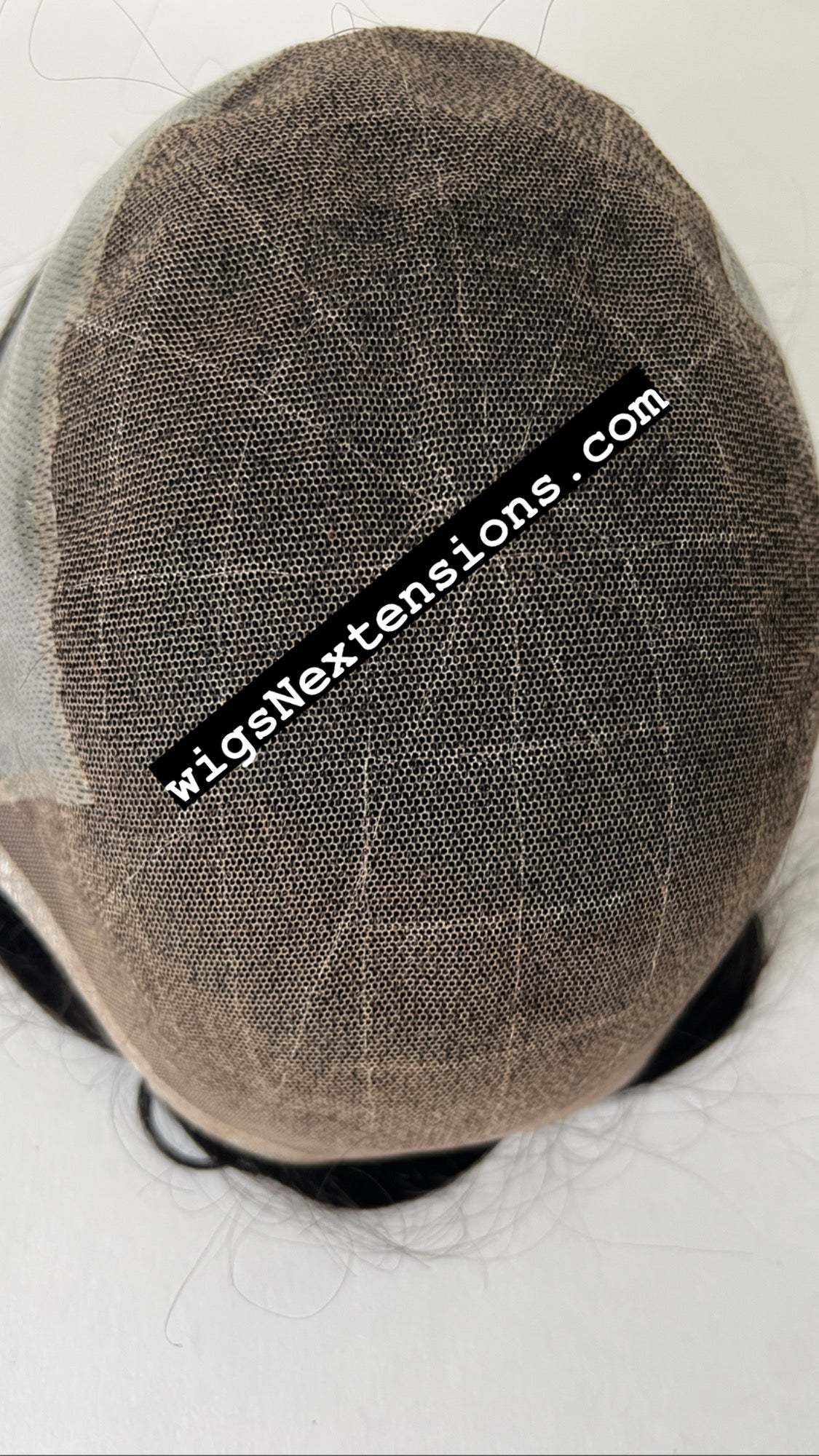 Hairpiece, WNE-902, French Lace ( Q6 ) with clear thin skin , 100 % High Quality Remy Human Hair for Men