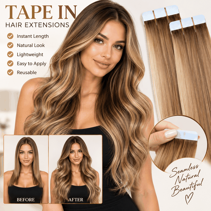 Tape In Hair Extensions