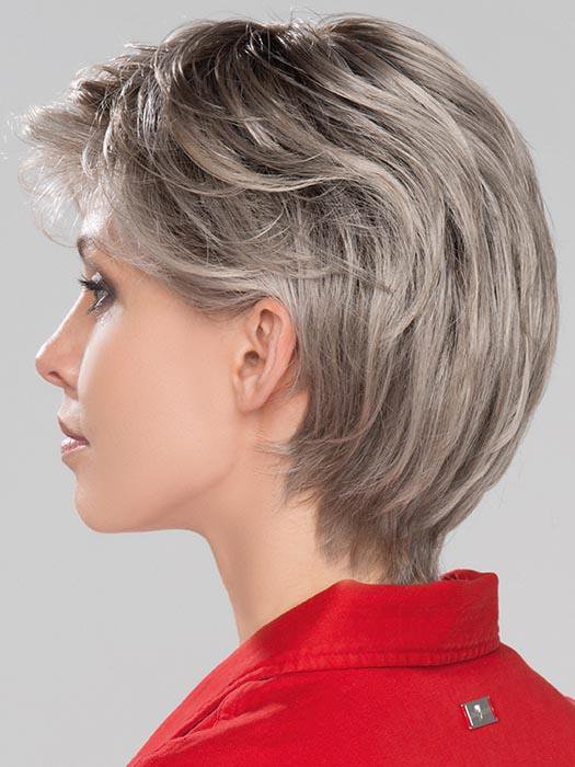 CITTA MONO by ELLEN WILLE in SILVER ROOTED 56.60.101 | Lightest Brown Blended with Grey and Pearl White with Pearl Platinum and Shaded Roots