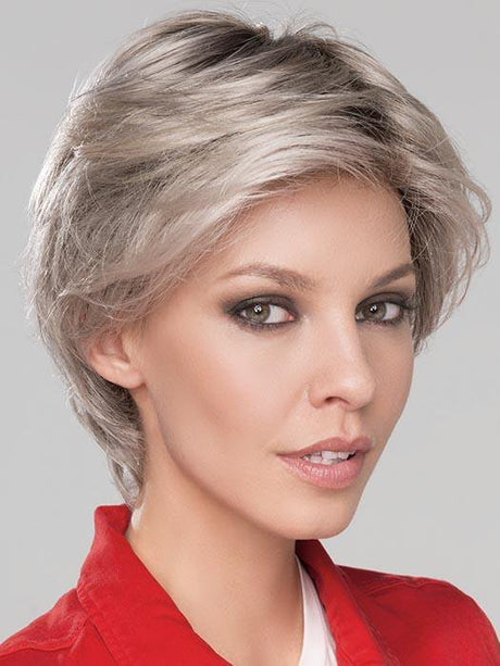 CITTA MONO by ELLEN WILLE in SILVER ROOTED 56.60.101 | Lightest Brown Blended with Grey and Pearl White with Pearl Platinum and Shaded Roots