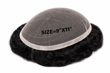 Toupees/Hairpiece,WNE-101B,Full French Lace,100 %  High Quality Human Hair for Men, Base Size = 9"X11"