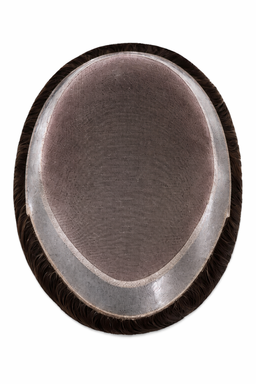 Toupees/Hairpiece, WNE501B, MONO, 100 % High Quality Remy Human Hair for Men Size(6"x9")