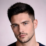 Toupees/Hairpiece, WNE-601, French Lace, Poly Back, 100 % High Quality Remy Human Hair for Men. Base Size = 6"X8"