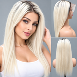 SARA – 14” Virgin Human Hair Swiss Lace Front Wig
