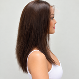 CASSIS – 12” Virgin Human Hair Swiss Lace Front Wig