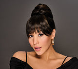 Trendy Fringe & Bun