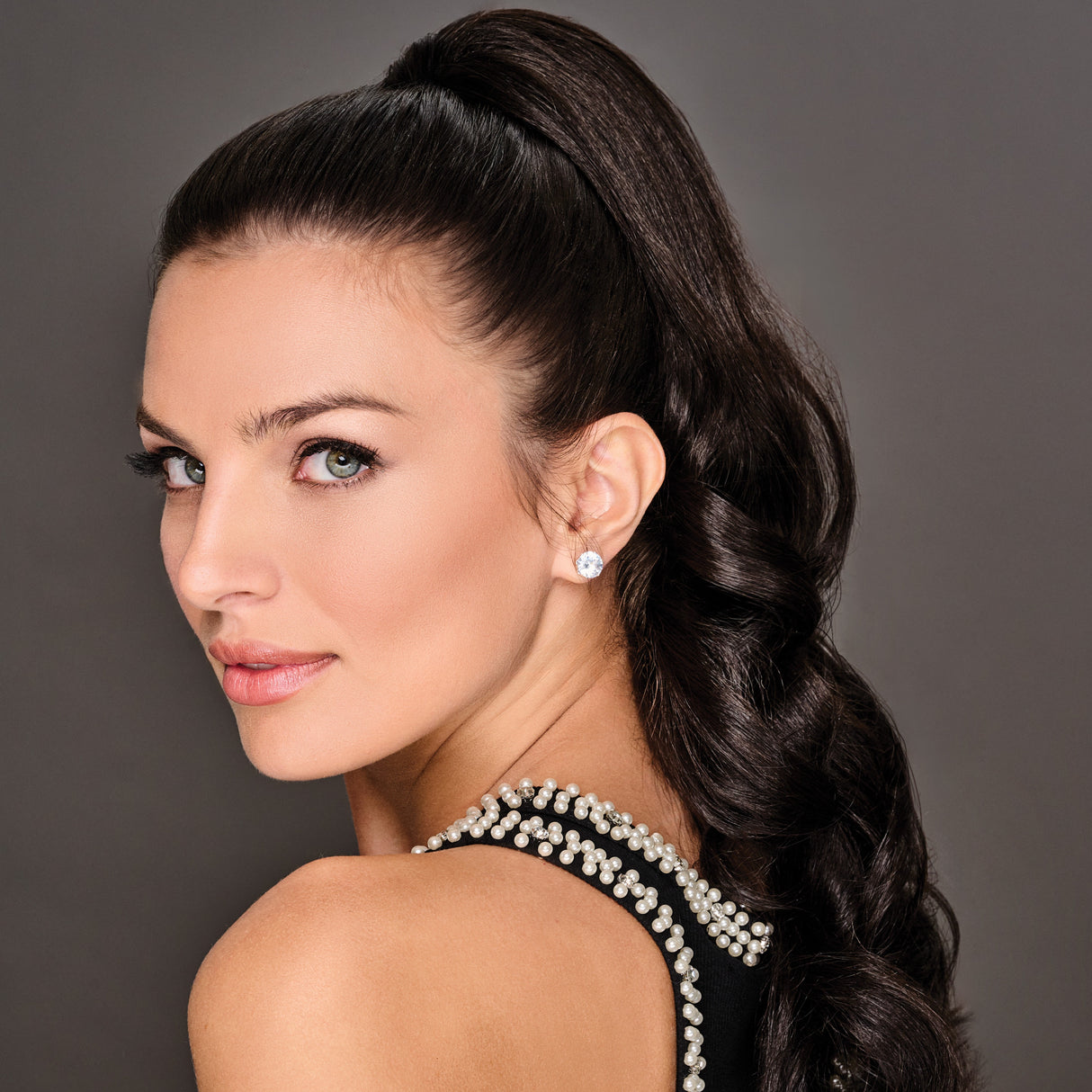 21in Soft Curls Claw Pony