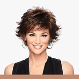 Textured Flip Wig