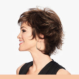 Textured Flip Wig