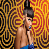 Sleek Style Bun And Bang