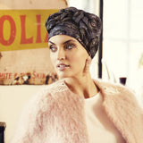Sapphire Boho Turban Set 3001