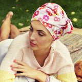 Sapphire Boho Turban Set 3001