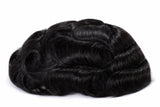 Toupees/Hairpiece,WNE-101A,Full French Lace,100 %  High Quality Remy, Low Density Human Hair for Men, Base Size = 8"X10"